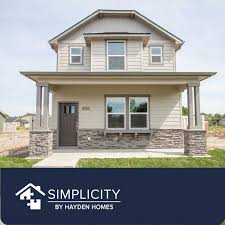 The Metolius By Simplicity Homes In 2020 Hayden Homes Curb Appeal House Exterior