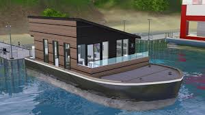 After all the sanding, staining, finishing, trimming, and wiring, i present my newest mod—the hardwood dominator. Mod The Sims Modern Houseboat
