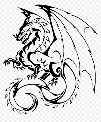See more ideas about cool dragons, dragon art, dragon drawing. Easy Cool Dragon Drawing Hd Png Download Vhv