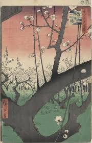 There is no way to link to this print on the source site. Utagawa Hiroshige The Plum Orchard At Kameido No 30 From The Series One Hundred Views Of Famous Places In Edo University Of Wisconsin Madison Ukiyo E Search