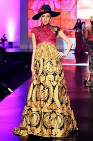 Anne Avantie Indonesia Sehati Gaun Batik Pakaian Wanita Gaun Koktail