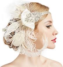 Pour vous inspirer des coupes de cheveux des femmes des années 20, quoi de. Amazon Fr Accessoire Annee 20 Coiffure Et Soins Des Cheveux Beaute Et Parfum