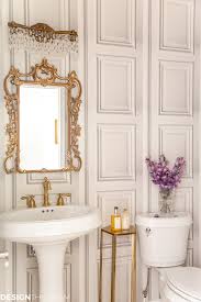 Powder room ideas with pedestal sink. Powder Room Ideas Elegant Powder Room Makeover On A Budget