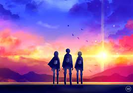 1920x1080 new cute aesthetic anime wallpaper for pc anime wp paisajes anime wallpapers en hd fotos. Anime Attack On Titan Shingeki No Kyojin Eren Yeager Mikasa Ackerman Armin Arlert Wallpaper Attack On Titan Aesthetic Attack On Titan Attack On Titan Anime