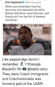 Eric Haywood Haywood When You Remember That the Terrorists Who ...