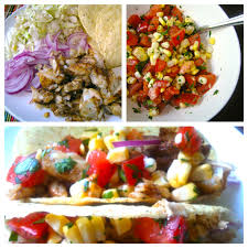 Check spelling or type a new query. Mahi Mahi Fish Tacos With Cabbage And Tomato Corn Salsa Cooking In Red Socks