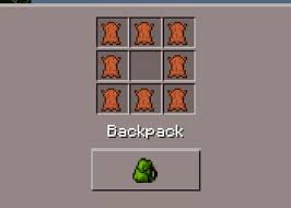 It's great if you are out on an adventure and need somewhere to offload your blocks and items. Backpack Mod For Minecraft Pe 0 10 5 Minecraft Pe Download Download Files For Minecraft Pe