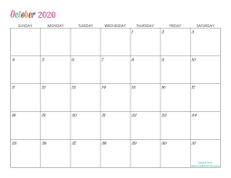 Custom Editable 2020 Free Printable Calendars Editable Calendar Free Printable Calendar Monthly Calendar Printable