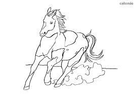 Animal coloring pages for kids. Horses Coloring Pages Free Printable Horse Coloring Sheets