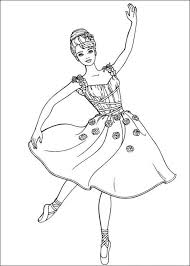 Si tu aimes barbie tu seras heureux de découvrir sur cette page une grande variété de beaux coloriages à imprimer de barbie pour que tu puisse colorier les dessins que tu auras. Coloriage Barbie Danseuse Dessin Gratuit A Imprimer