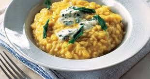 Butternut Squash And Blue Cheese Risotto