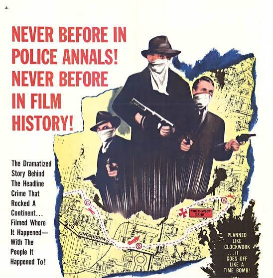 The Great St Louis Bank Robbery 1959 original US one sheet film poster  Steve McQueen NSS 59/54 crime | Anonymous Artists | The Vintage Poster