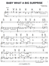 Maybe you would like to learn more about one of these? Chicago Baby What A Big Surprise Sheet Music Pdf Notes Chords Rock Score Piano Vocal Guitar Right Hand Melody Download Printable Sku 16518