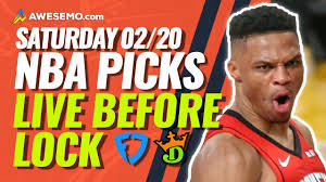 Nba lineups include projections for both draftkings and fanduel. Nba Dfs Picks Draftkings Fanduel Lineups Late News Today Saturday 2 20 Youtube