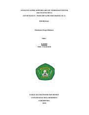 Pengaruh etika kerja terhadap kinerja manajerial pada satuan kerja perangkat daerah (skpd) kabupaten kampar, jurnal penelitian sosial keagamaan, volume 19, nomor 1. Proposal Akuntansi Keperilakuan Docx Analisis Aspek Keperilakuan Terhadap Sistem Akuntansi Desa Studi Kasus Pada Desa Muara Badak Ulu Proposal Course Hero