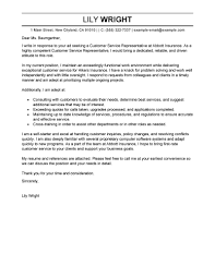 Check spelling or type a new query. Customer Service Representative Cover Letter Examples Livecareer