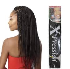 Cornrows are a great option as they create a more detailed and edgy result. Amazon Com X Pression Premium Original Ultra Braid Color 1b Pack Of 3 Beauty