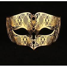 Maybe you would like to learn more about one of these? Gold Male Masquerade Masks Laser Cut Metal Mask For Men Walmart Com Walmart Com