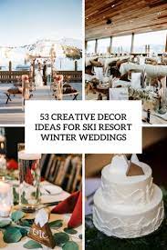 To discuss the creation of your next party visit qubeevents.co.uk or call us on 0845 463 4008. 53 Creative Decor Ideas For Ski Resort Winter Weddings Weddingomania