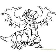 Color online and print these giratina in altered form from pokemon for free. Giratina Pokemon Coloring Pages For Kids Download Giratina Pokemon Printable Coloring Pages Coloringpages101 Com