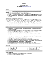 Sample Resume for software Engineer with 1 Year Experience ...