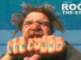 A trendy new game: 'bum fighting'