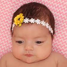 Sunflower Headband Baby Headpiece Baby Headband Flower Etsy