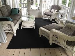 The best outdoor rugs are those that offer style and substance. Black Indoor Outdoor Olefin Carpet Area Rug