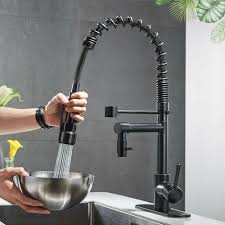 arlin single hole kitchen faucet with