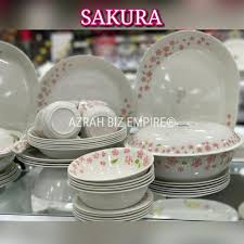 310643 barang ditemukan dalam loyang. Hot 42pcs Melamine Dinner Set Ala Corelle Dining Set Set Pinggan Melamine Plastik Ala Corelle Melamine Plate Set Shopee Malaysia