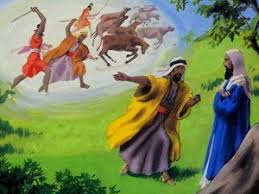 A Messenger Came To Job With Bad News Saying Attackers Have Killed Your Servants And Stolen Your Donkeys And Oxen I Alone Have Book Of Job Job Illustration