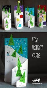 Bright star kids christmas card with button ornaments. 42 Diy Christmas Cards Homemade Christmas Card Ideas 2020