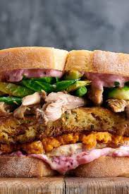 Best Thanksgiving Leftovers Sandwich Recipe Recipe Thanksgiving Leftover Recipes Thanksgiving Leftovers Leftover Thanksgiving Sandwich