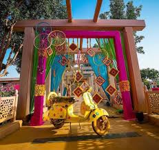 Mehndi Entry Gate Diy Wedding Decorations Wedding Venue Decorations Rustic Wedding Decor
