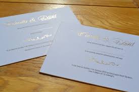 Wedding Invitations Printed In Gold Foil Black Litho Flat Print On Gold Gi Invitation Printing Unique Wedding Invitation Wording Printing Wedding Invitations