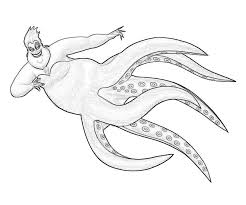 Coloring pages disney pictures disney ursula coloring pages only poor unfortunate souls will miss out on using their favorite colors to bring this favorite villain to life. Ursula Coloring Pages