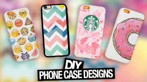 Create a template and cut the swatch to size. Diy Phone Case Designs Tumblr Starbucks Emoji More Youtube