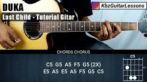 F g kau hempaskanku kedalam am retaknya hati. Tutorial Gitar Duka Last Child Chord Asli Youtube