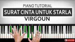 F#f# bb tuk menyuratkan cinta ini. Belajar Piano Surat Cinta Untuk Starla Virgoun Part 1 Belajar Piano Keyboard Youtube