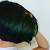 Deep Green Dark Green Hair