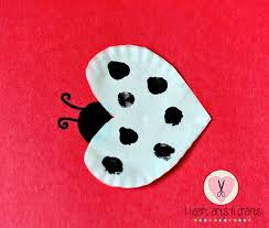 Broken link removed} like the activity mom. Fingerprint Love Bugs Easy Valentine S Day Kids Craft I Heart Arts N Crafts