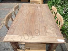 Esstisch akazie baumkante stone finish 160×90 lederstuhle. Teak Tisch Aus Altem Holz 160 X 90 Cm Teakmobel Com