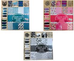 The kit makes 12+ cards and is offered monthly. Craft Sensations Card Making Kits Over 50 Items Paper Ribbons Buttons Arts Craft Set Buy Online In India At Desertcart In Productid 219004205