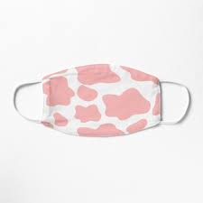 strawberry cow mask by noellealexi cow mask strawberry cow fashion face mask