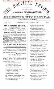 INTERESTS OF THE SICK & SUFFERING, ROCHESTER CITY HOSPITAL.