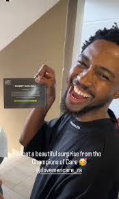 Dove Men kindly congratulate my boy