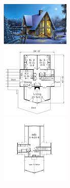 A Frame Style House Plan 87366 With 3 Bed 2 Bath A Frame House Plans A Frame House Best House Plans