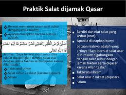 Contohnya melaksanakan solat zuhur dan asar pada waktu asar, solat maghrib dan isyak pada waktu isyak, maka ini dinamakan solat jamak takhir. Bab Xi Salat Jamak Dan Qasar Ppt Download