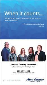 Maybe you would like to learn more about one of these? Friday November 29 2019 Ad Town And Country Insurance Mora Kanabec County Times