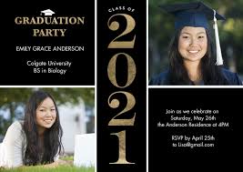 Show off your student's hard work with online graduation announcements. Walgreensgraduation Invitations 5x7 Cards Premium Cardstock 120lb Card Stationery 2021 Grad Party Type By Tumbalina Dailymail